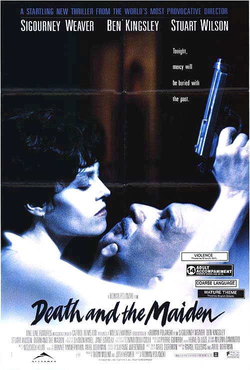 Imagem do Poster do filme 'A Morte e a Donzela (Death And The Maiden)'