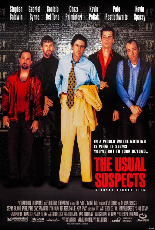 Imagem do Poster do filme 'Os Suspeitos (The Usual Suspects)'