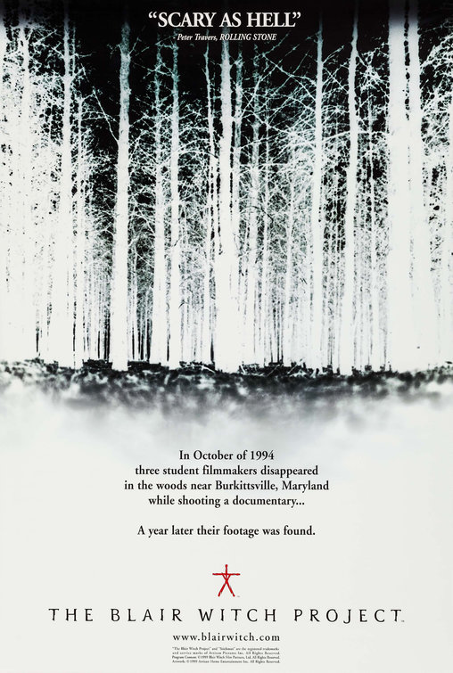 Imagem do Poster do filme 'A Bruxa de Blair (The Blair Witch Project)'