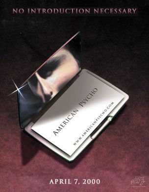 Imagem do Poster do filme 'Psicopata Americano (American Psycho)'