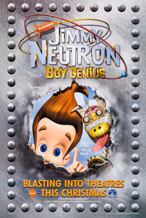 Imagem do Poster do filme 'Jimmy Neutron: O Menino GÃªnio (Jimmy Neutron: Boy Genius)'