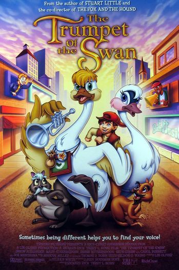 Imagem do Poster do filme 'O Cisne Apaixonado (The Trumpet of the Swan)'