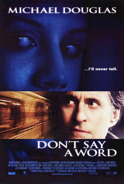 Imagem do Poster do filme 'RefÃ©m do SilÃªncio (Don't Say a Word)'