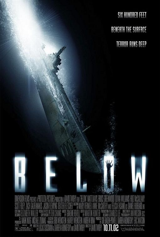 Imagem do Poster do filme 'Submersos (Below)'