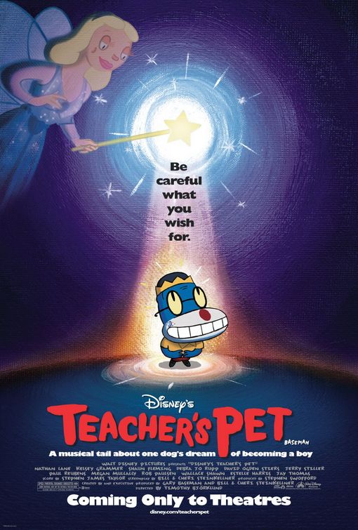 Imagem do Poster do filme 'O Cãozinho Esperto (Teacher's Pet)'