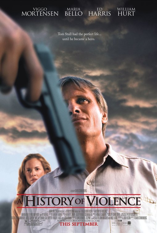 Imagem do Poster do filme 'Marcas da Violência (A History of Violence)'