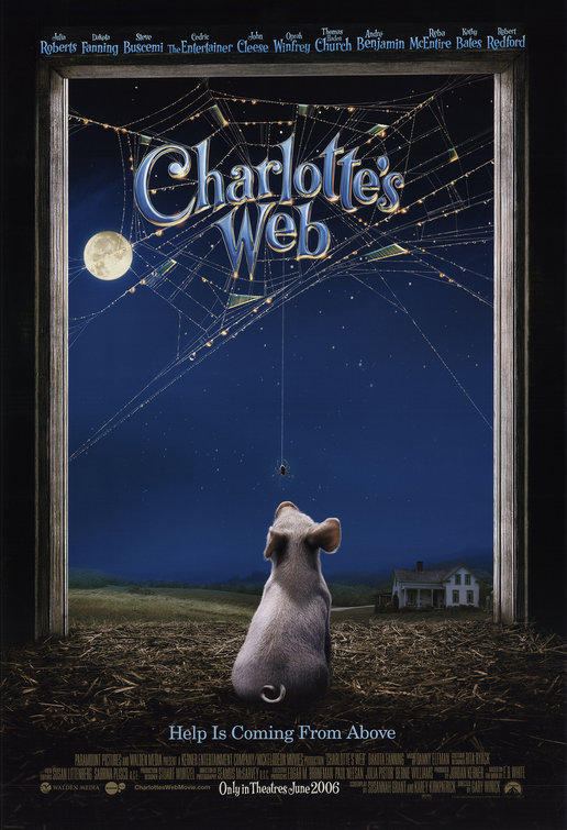Imagem do Poster do filme 'A Menina e o Porquinho (Charlotte's Web)'
