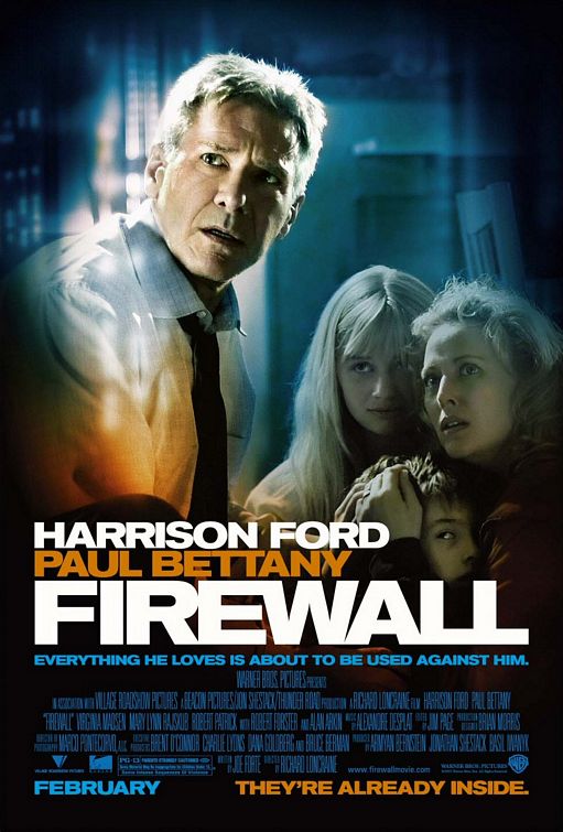 Imagem do Poster do filme 'Firewall - Segurança em Risco (Firewall)'